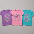 Pack of 3 random girls T-shirts